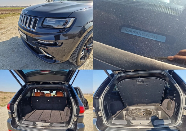 Jeep Grand Cherokee cena 148900 przebieg: 186000, rok produkcji 2014 z Wrocław małe 781